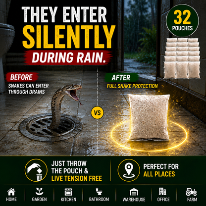 Snake Repellent Pouches (PACK OF 32)
